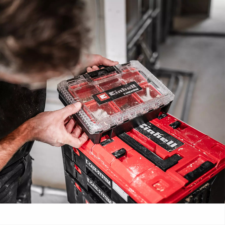 Mala do sistema E-Case Half Size Organizer EINHELL 4