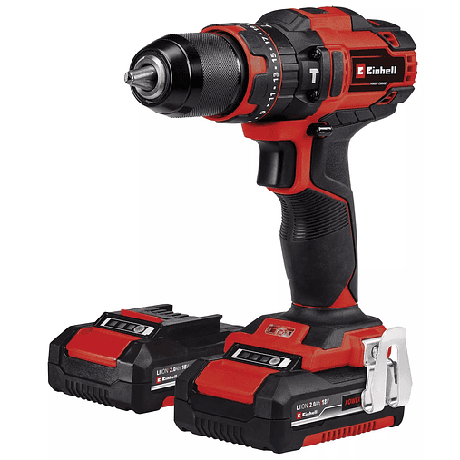 Berbequim de impacto sem fio TE-CD 18/40 Li-i +64 (2x2,0Ah) EXPERT EINHELL  2