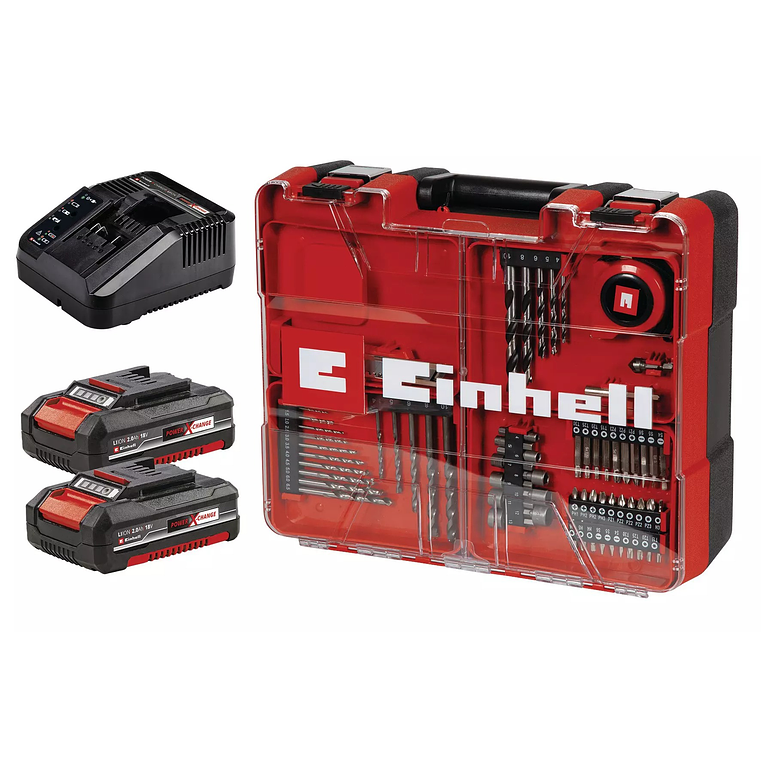 Berbequim de impacto sem fio TE-CD 18/40 Li-i +64 (2x2,0Ah) EXPERT EINHELL  5