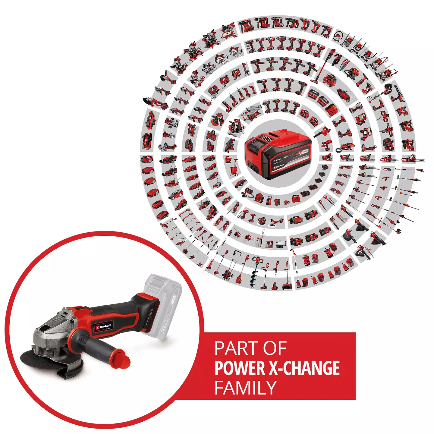 Rebarbadora angular sem fio TE-AG 18/115-2 Li - Solo EXPERT EINHELL  7