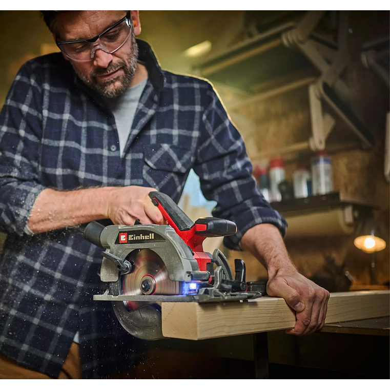 Serra circular de mão sem fio TE-CS 18/165-2 Li - Solo EXPRESS EINHELL  9