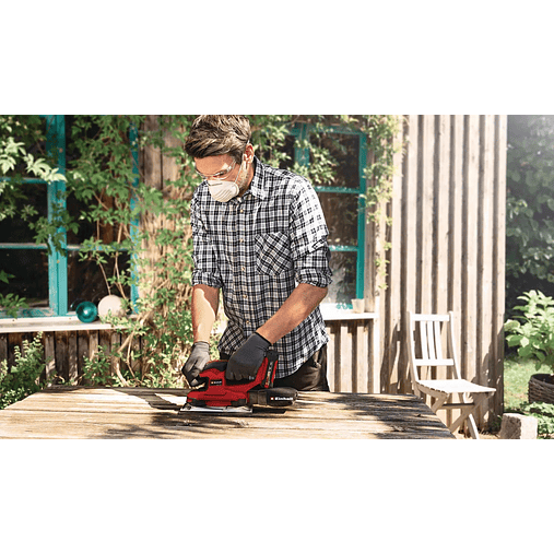 Lixadora de acabamento sem fio TE-OS 18/230 Li Solo EXPRESS EINHELL  7