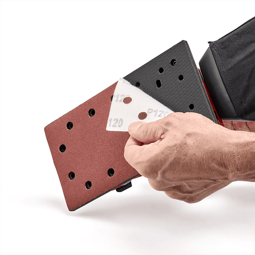 Lixadora de acabamento sem fio TE-OS 18/230 Li Solo EXPRESS EINHELL  9