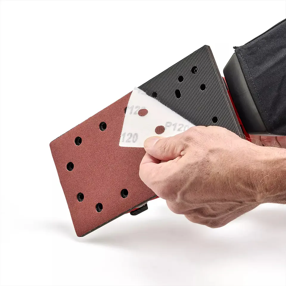 Lixadora de acabamento sem fio TE-OS 18/230 Li Solo EXPERT EINHELL  9