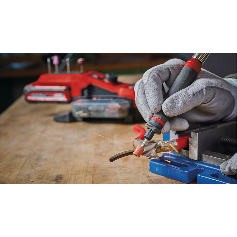 Ferramenta para gravar/lixar sem fio TE-MT 18/34 Li Solo EXPRESS EINHELL  7