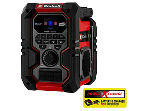 Rádio sem fio TE-CR 18 Li DAB+/FM/BT - Solo EXPERT EINHELL 
