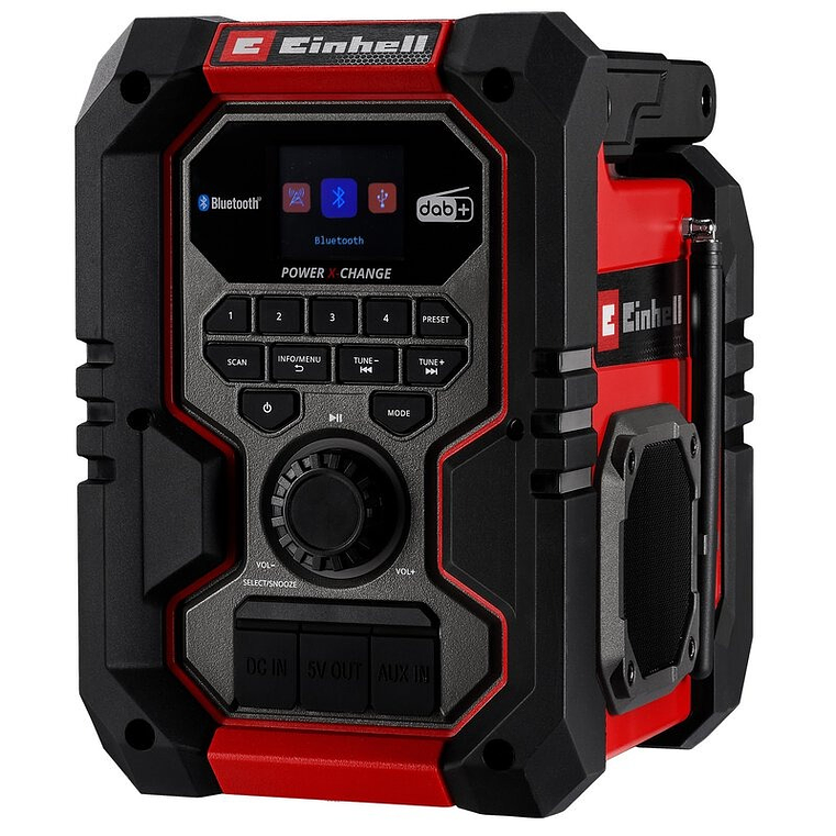 Rádio sem fio TE-CR 18 Li DAB+/FM/BT - Solo EXPRESS EINHELL  7