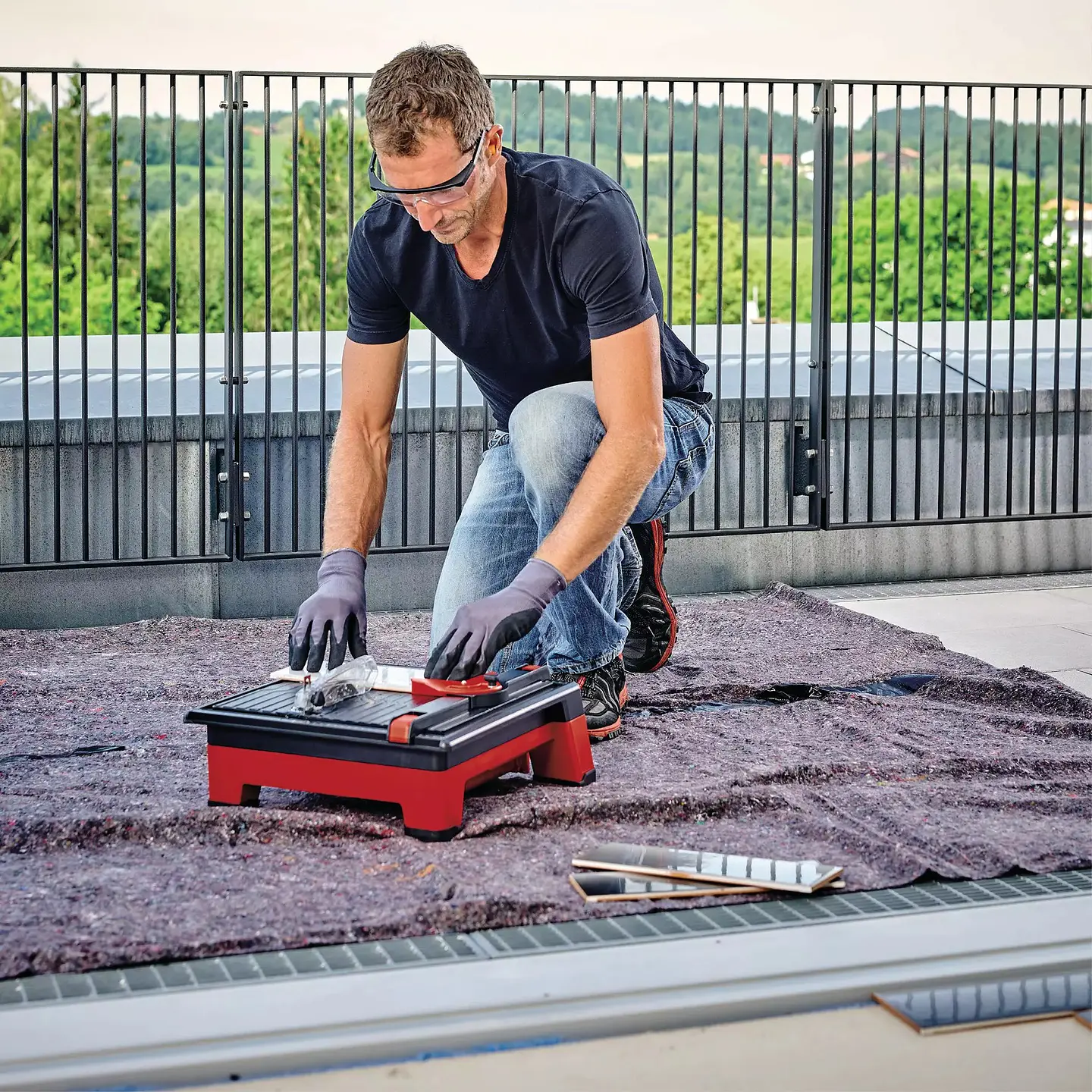 Ferramenta para cortar azulejo sem fio TE-TC 18/115 Li-Solo EXPERT EINHELL  6