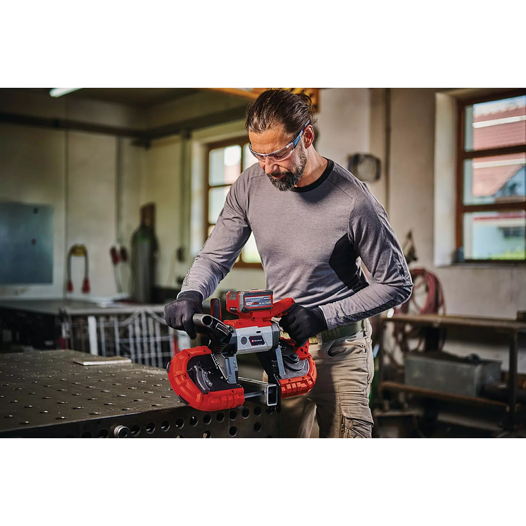 Serra de fita sem fio TE-MB 18/127 Li-Solo EXPRESS EINHELL  4