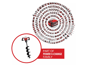 Perfurador de solos sem fio GP-EA 18/150 Li BL-Solo PROFESSIONAL EINHELL