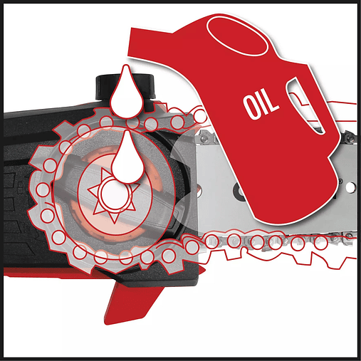 Motosserra sem fio Telescópia GC-LC 18 Li T - Solo CLASSIC EINHELL  8