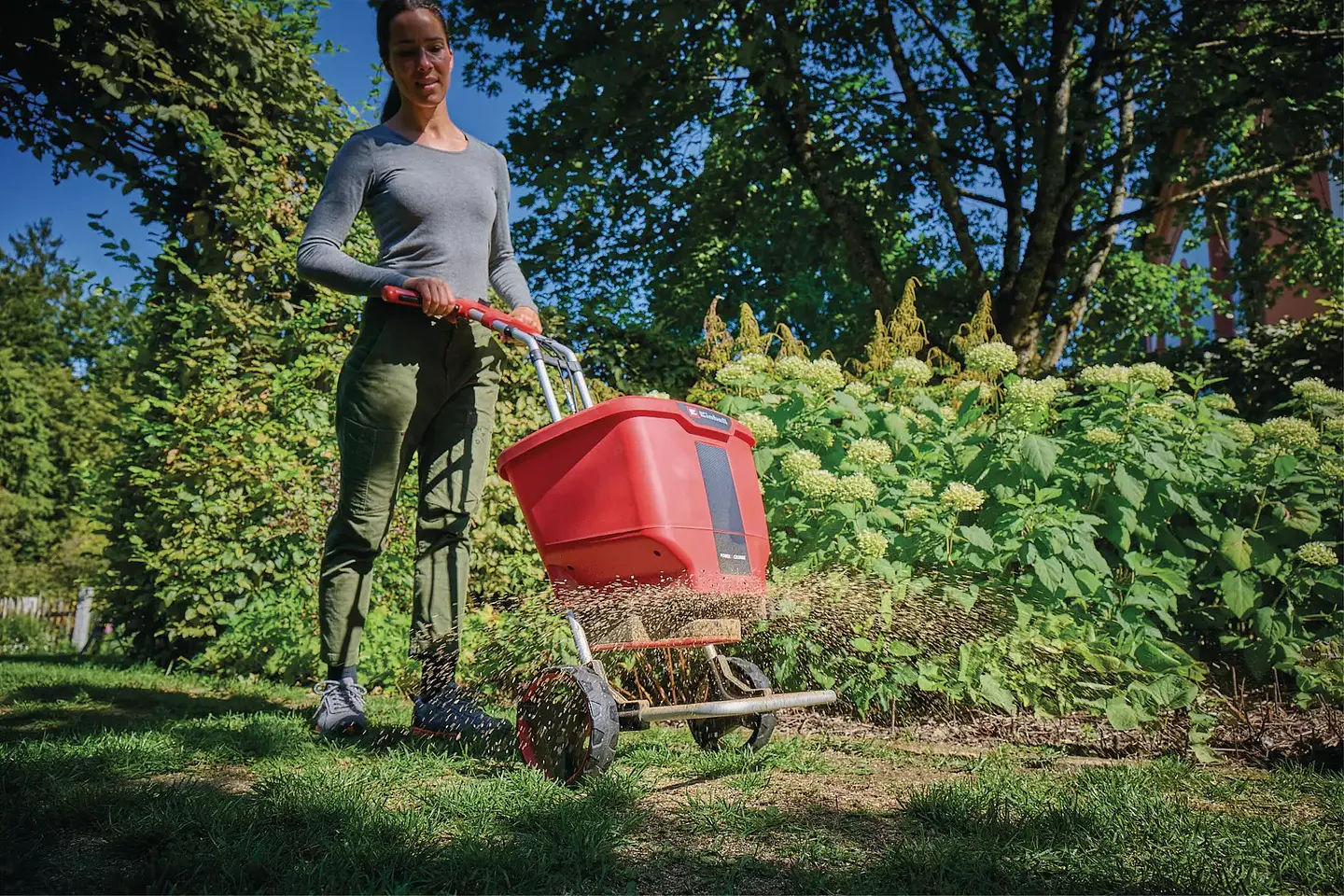 Semeador sem fio GE-SR 18/22 Li-Solo EXPERT EINHELL  5