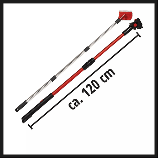 Conjunto de varas telescópicas para limpa-vidros 2-pc. Telescopic Pole Set EINHELL  4