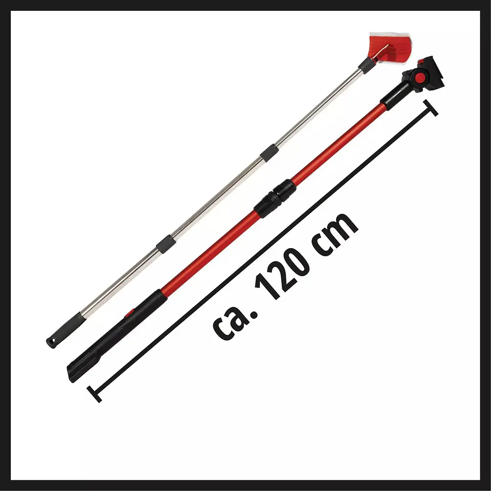 Conjunto de varas telescópicas para limpa-vidros 2-pc. Telescopic Pole Set EINHELL  4