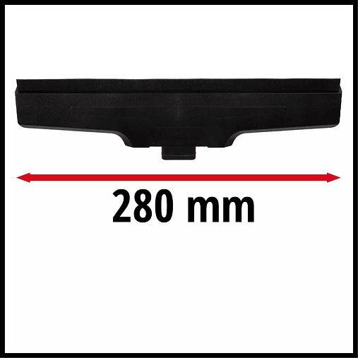 Bocal para limpa-vidros Suction Nozzle, 280 mm wide EINHELL  2
