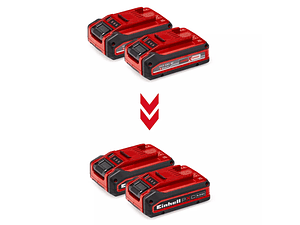 Bateria 18V 3Ah PXC Plus Twinpack EINHELL 
