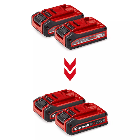 Bateria 18V 3Ah PXC Plus Twinpack EINHELL 