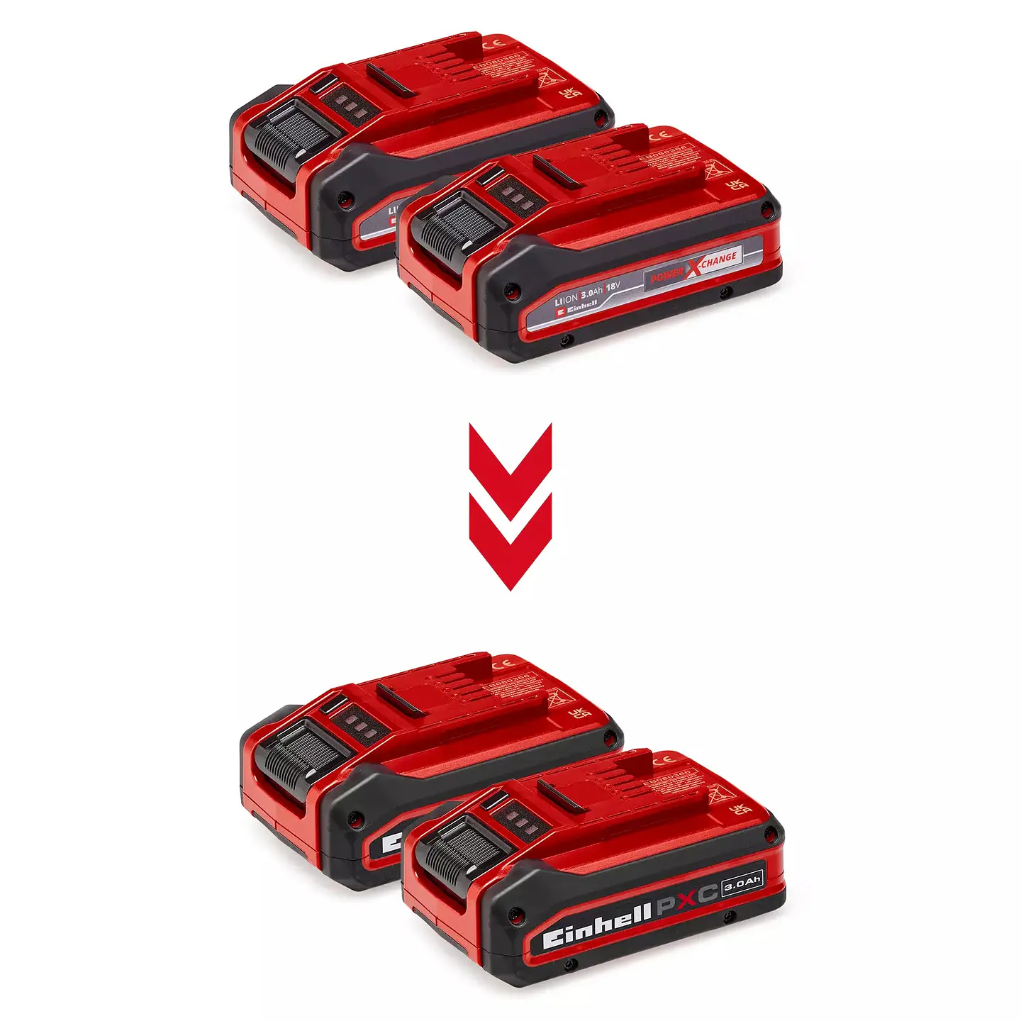 Bateria 18V 3Ah PXC Plus Twinpack EINHELL  2