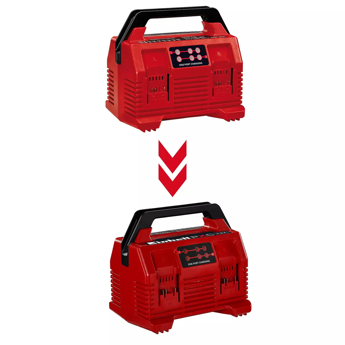 Carregador 2x2 Power X-Quattrocharger 4A EINHELL  5