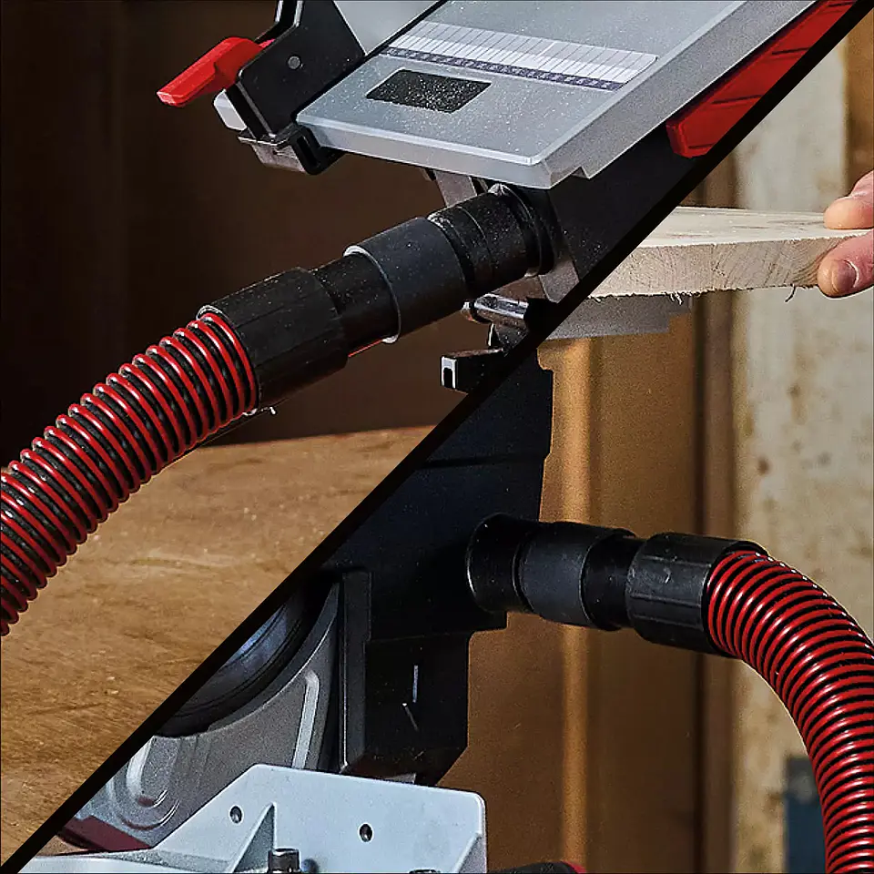 Serra de meia esquadria com mesa TE-MS 254 T EXPERT EINHELL  6