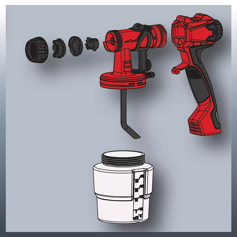 Pistola de pintar TC-SY 600 S CLASSIC EINHELL  4