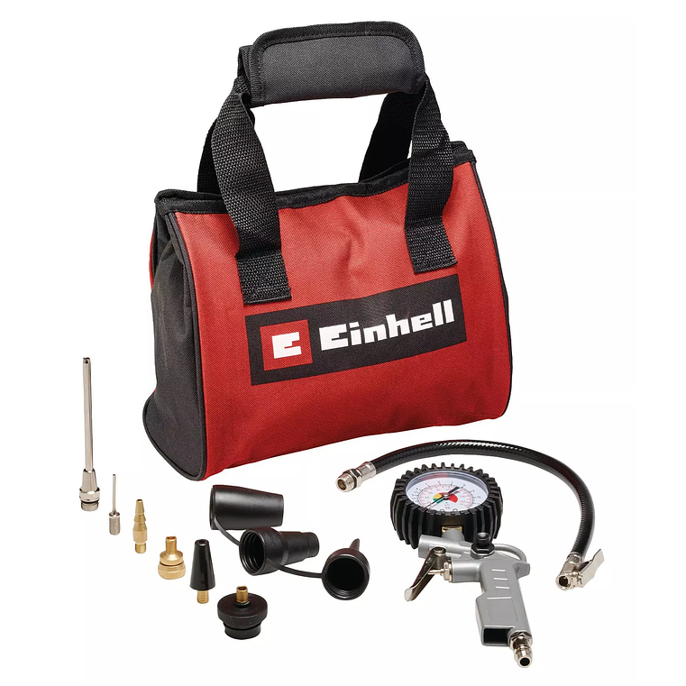 Conjunto de acessórios de ar comprimido 10-pc. Air Tool Accessory Set with Bag EINHELL  1