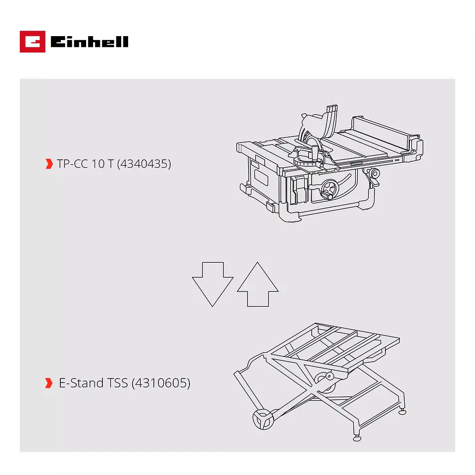 Base de serra E-Stand TSS EINHELL  2