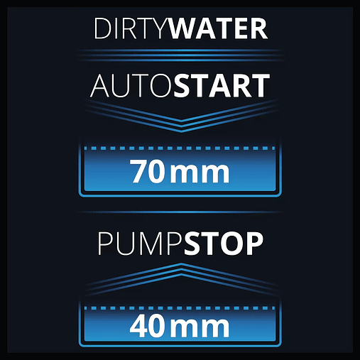 Bomba para água suja GE-DP 6935 A ECO EXPERT EINHELL 3