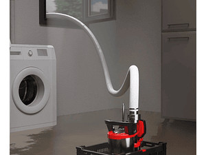 Acessório Bomba Submersível 10 m Lay Flat Hose, Quick Connector EINHELL 