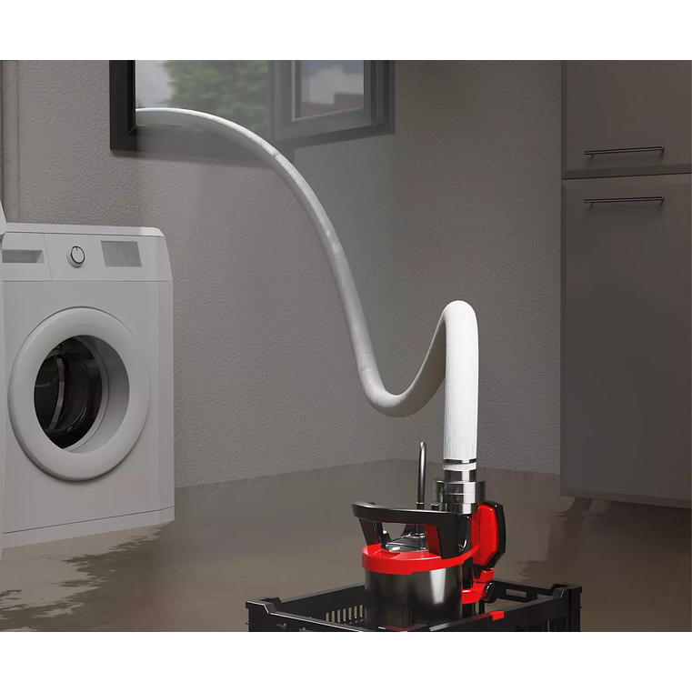 Acessório Bomba Submersível 10 m Lay Flat Hose, Quick Connector EINHELL  2