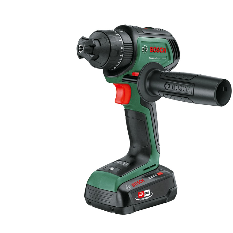 Berbequim com percussão sem fio AdvancedImpact 18V-80 QuickSnap - 2 baterias de 2,0 + 4,0 Ah | carregador BOSCH DIY  4