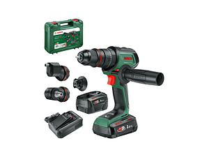 Berbequim com percussão sem fio AdvancedImpact 18V-80 QuickSnap - 2 baterias de 2,0 + 4,0 Ah | carregador BOSCH DIY 