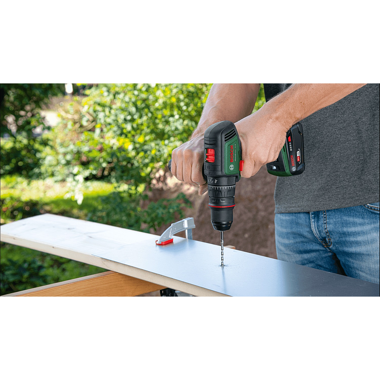 Berbequim com percussão sem fio AdvancedImpact 18V-80 QuickSnap - 2 baterias de 2,5 Ah | carregador BOSCH DIY 8