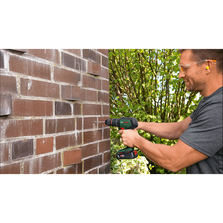 Berbequim com percussão sem fio AdvancedImpact 18V-80 QuickSnap - 2 baterias de 2,5 Ah | carregador BOSCH DIY 11