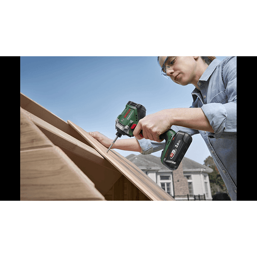 Aparafusadora de impacto UniversalImpactDrive 18V-210 - 1 bateria de 2,0 Ah | carregador BOSCH DIY  6