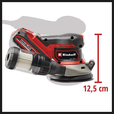 Lixadora excêntrica sem fio TP-RS 18/32 Li BL - Solo PROFESSIONAL EINHELL 