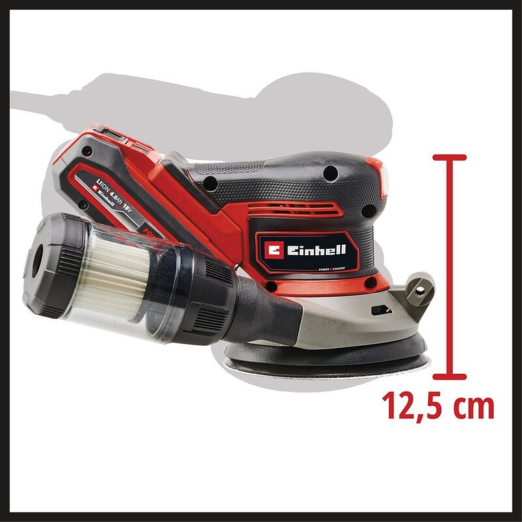 Lixadora excêntrica sem fio TP-RS 18/32 Li BL - Solo PROFESSIONAL EINHELL  2
