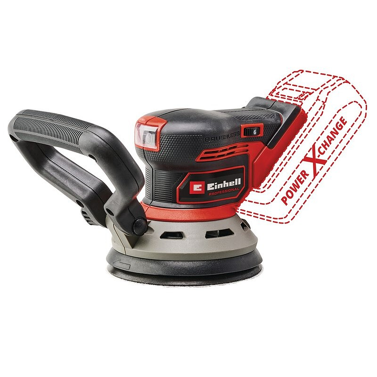 Lixadora excêntrica sem fio TP-RS 18/32 Li BL - Solo PROFESSIONAL EINHELL  7