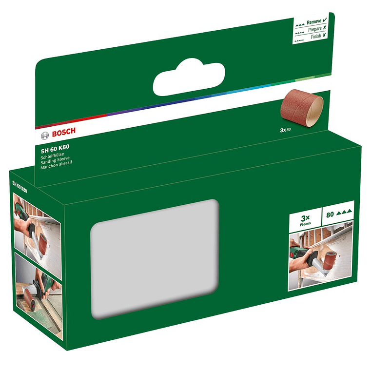 Manga de lixa 80 BOSCH DIY  2