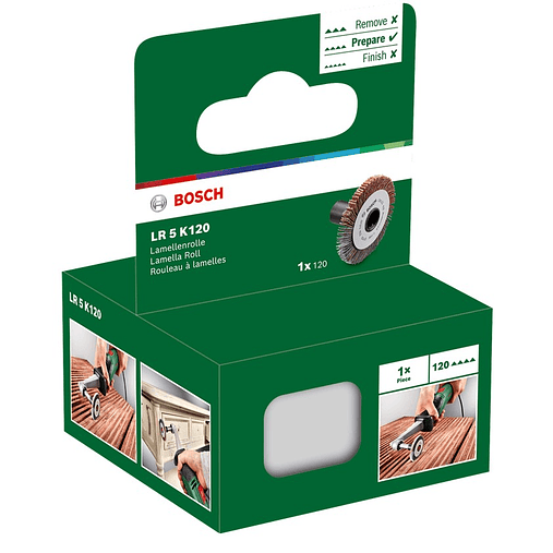Rolo de lamelas 120 BOSCH DIY  2