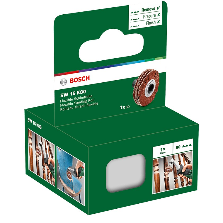 Rolo de lixar (flexível) 80 BOSCH DIY  2