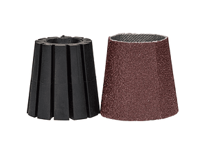 Conjunto de encabadouro e manga de lixa (cónica) 80 BOSCH DIY 