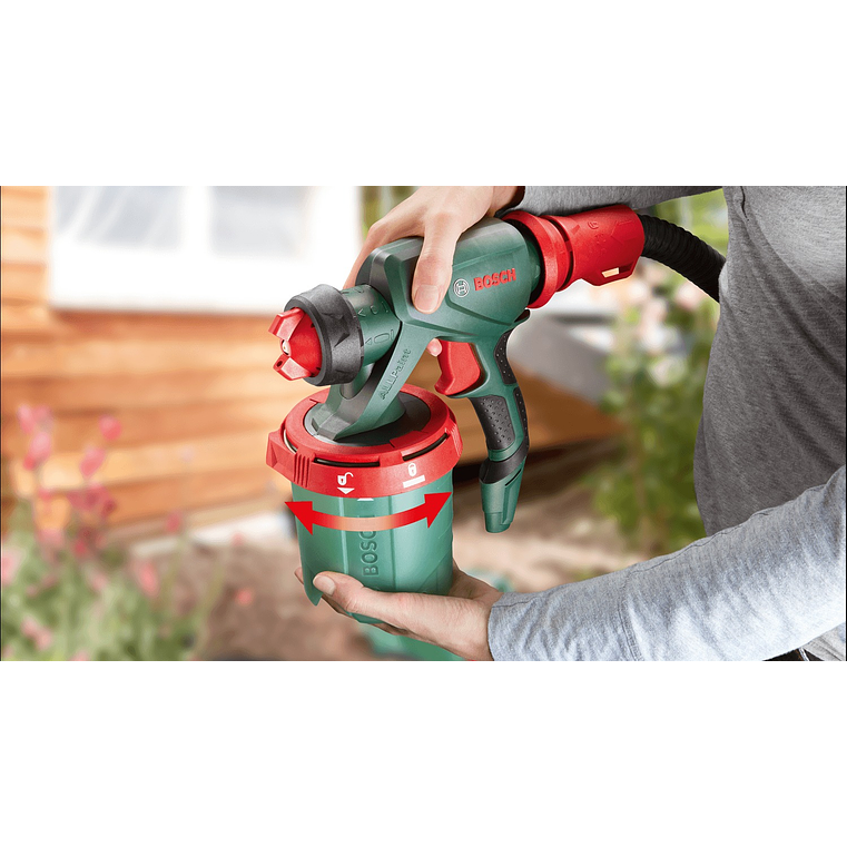 Pistola de atomização para todos os tipos de tinta BOSCH DIY  2