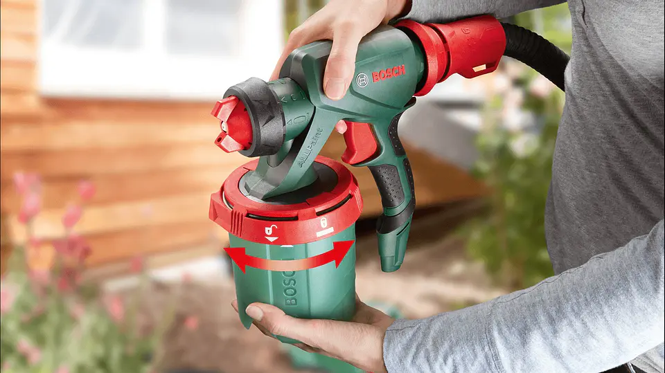 Pistola de atomização para todos os tipos de tinta BOSCH DIY  2