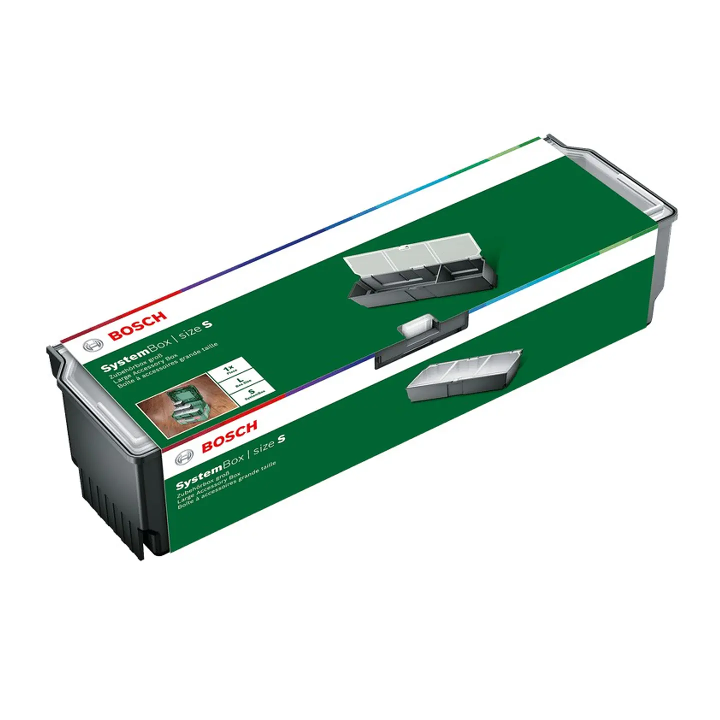 Caixa de Acessórios Grande - tamanho S BOSCH DIY  2