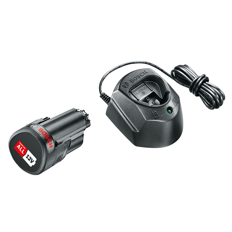 Conjunto de Starter-Set 12 V - 1 bateria de 1,5 Ah | carregador BOSCH DIY  1