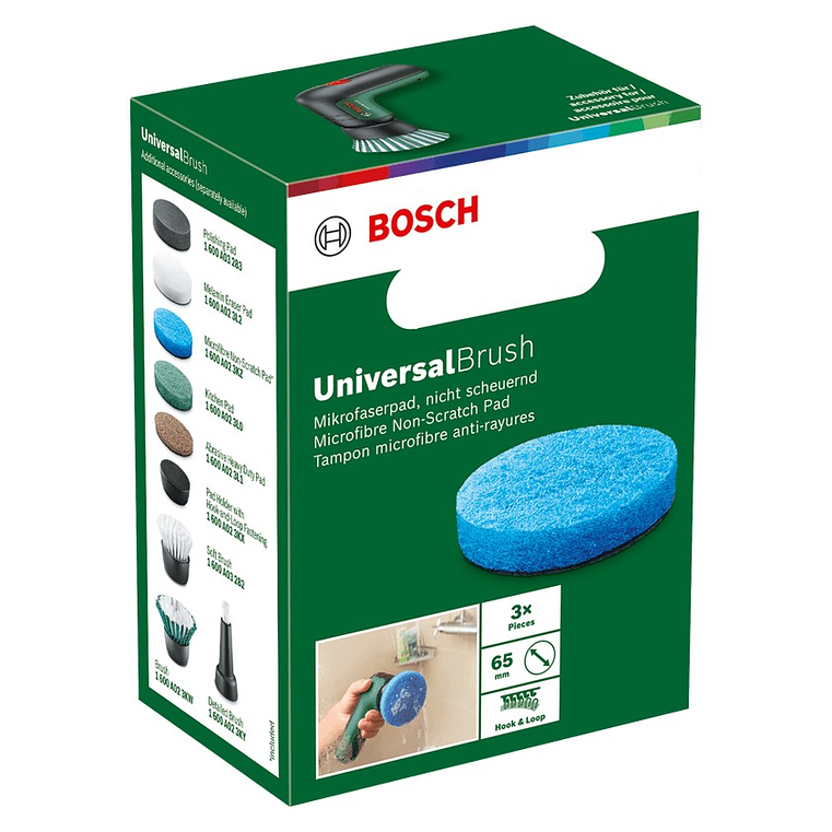 Almofada de microfibra não abrasiva BOSCH DIY  2