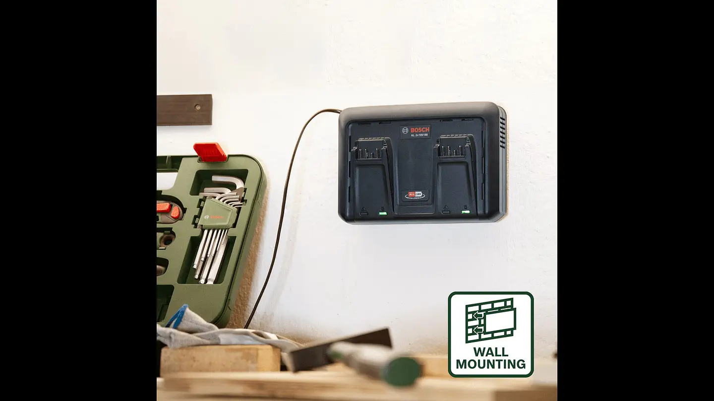 Carregador AL 2x18V-88 BOSCH DIY  5