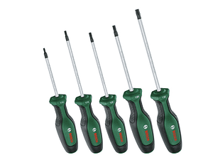 Conjunto de 5 aparafusadoras Torx BOSCH DIY 