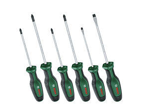Conjunto de 6 aparafusadoras BOSCH DIY 